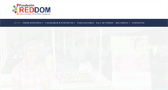 Desktop Screenshot of fundacionreddom.org